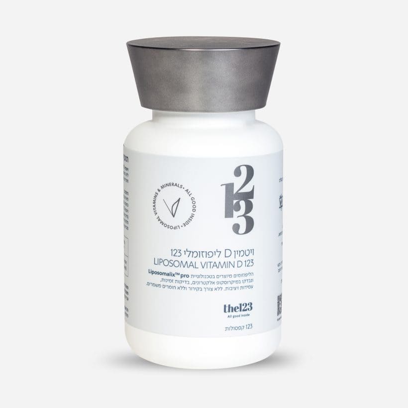 ויטמין די ליפוזומלי 123 | תמונת מוצר